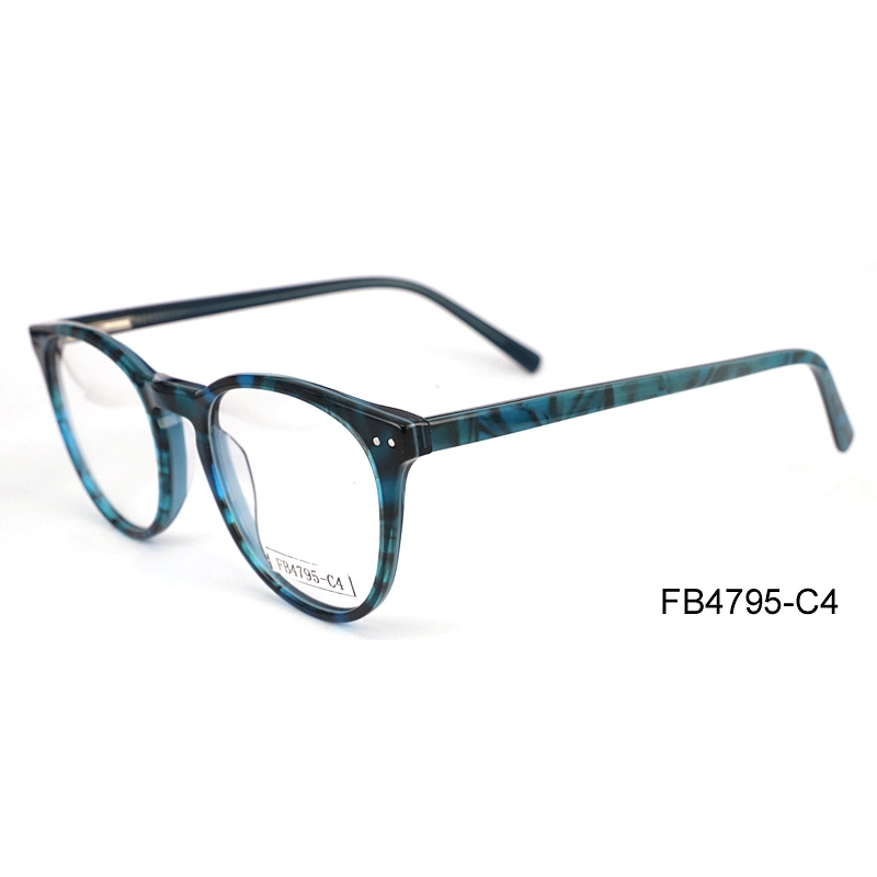 FB4795 acetate material optic eyeglasses frame ladies