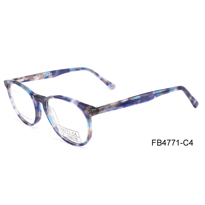 FB4771 Hipster prescription glasses frames bottom price acetate optical frames eyeglasses frame