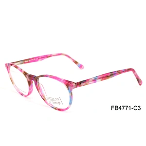 FB4771 Hipster prescription glasses frames bottom price acetate optical frames eyeglasses frame
