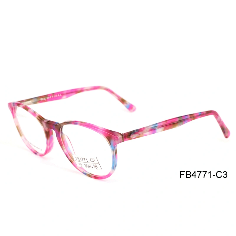 FB4771 Hipster prescription glasses frames bottom price acetate optical frames eyeglasses frame