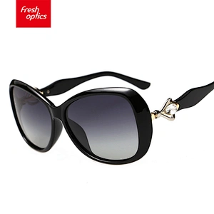 Custom logo fancy women TR90 polarized eyewear sunglasses