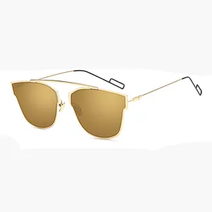 LM822 Factory sale various skateboard promotional round sunglasses metal cheapest