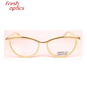 FB4825 China factory new fashion acetate shenzhen optical frames acetate frames luxury