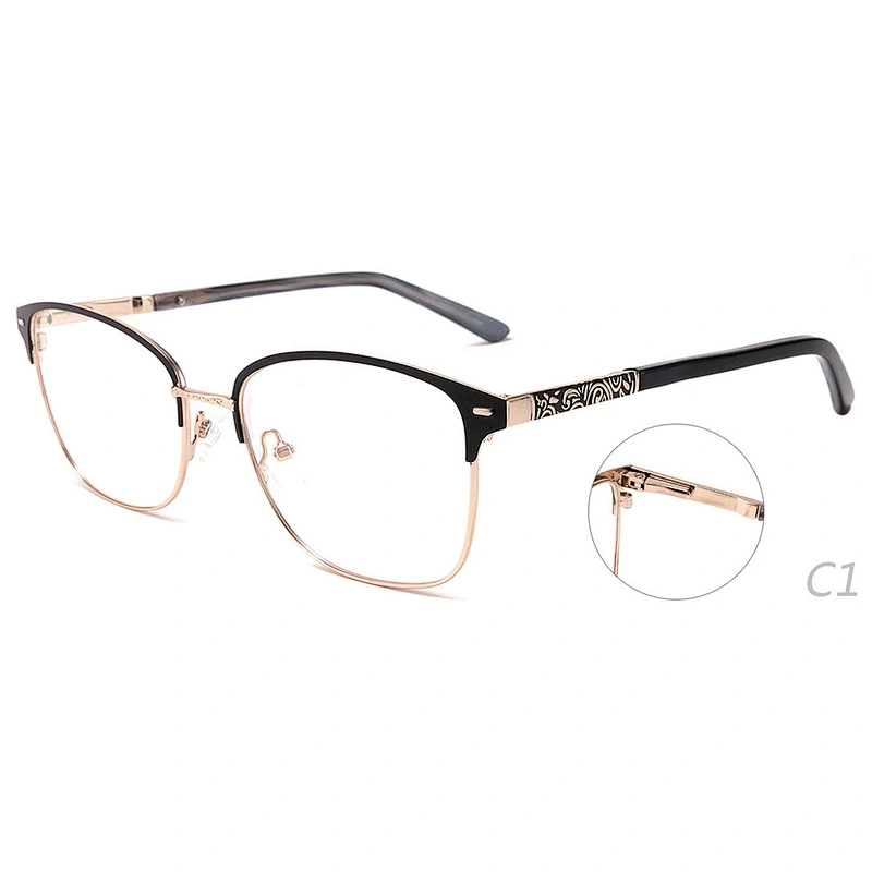 ready stock eyewear retailers metal optical frames eyeglasses