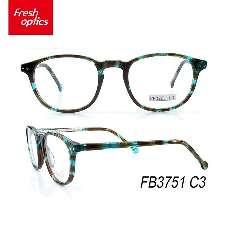 Good price new style European classic handmade acetate eyeglass frame