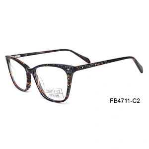 FB4711 china promotion spectacles custom logo optical eyeglasses glasses frame