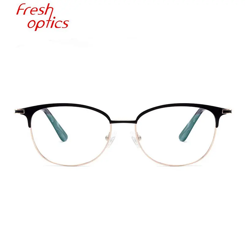 Wenzhou factory metal ready stock optical frame eyeglasses