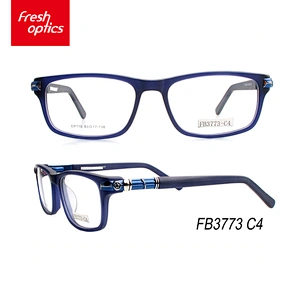 FB3773 Fashion Decoration Acetate Optical Frames Brand Name