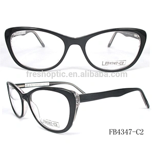 FB4347 Cheap prescription glasses essential eyewear frames mono design eyewear