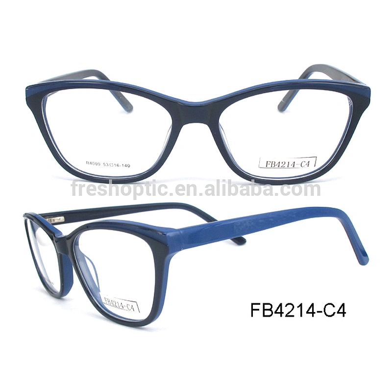 FB4214 Acetate Wooden Optical Glasses acetate eyeglass frames wholesale reading glasses