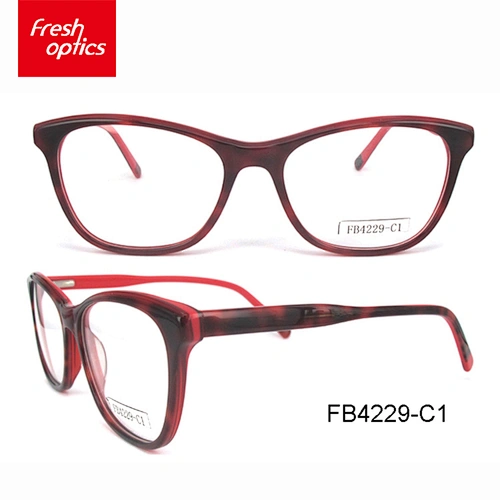 FB4229 Acetate frames colorful edge glasses for men
