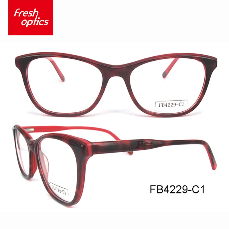 FB4229 Acetate frames colorful edge glasses for men