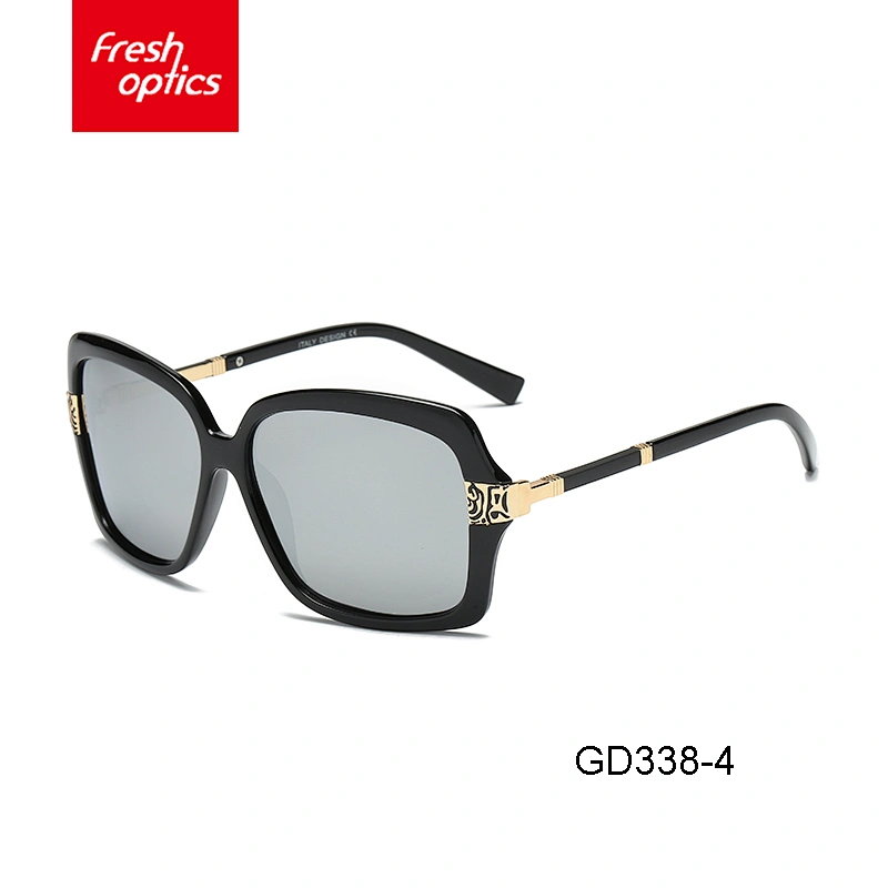 GD338 Fashionable plastic china sunglass manufacturers round sun glasses