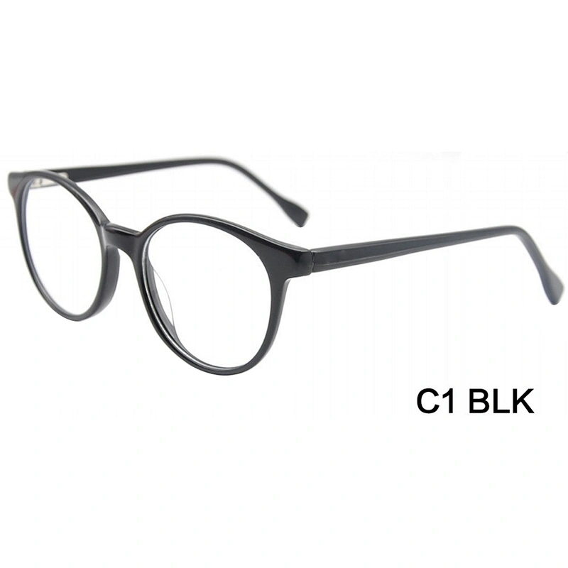 2020 China factory retro pink acetate optical eyeglasses for kids