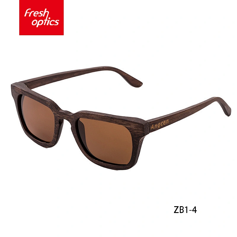 ZB1 Polarized bamboo wood style eyes polarized wood sunglasses