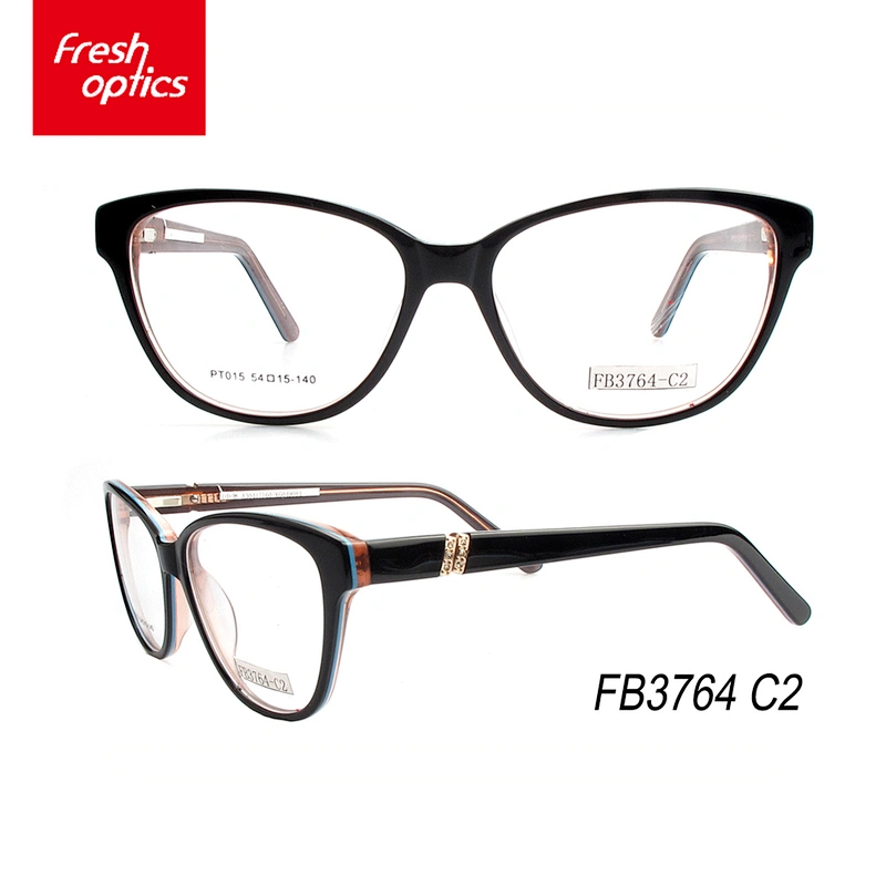 FB3764 Acetate Modesty Optical Frame,New Model Optical Frame