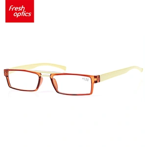 Factory directly provide cheap Italy design ce yellow frame reading glasses