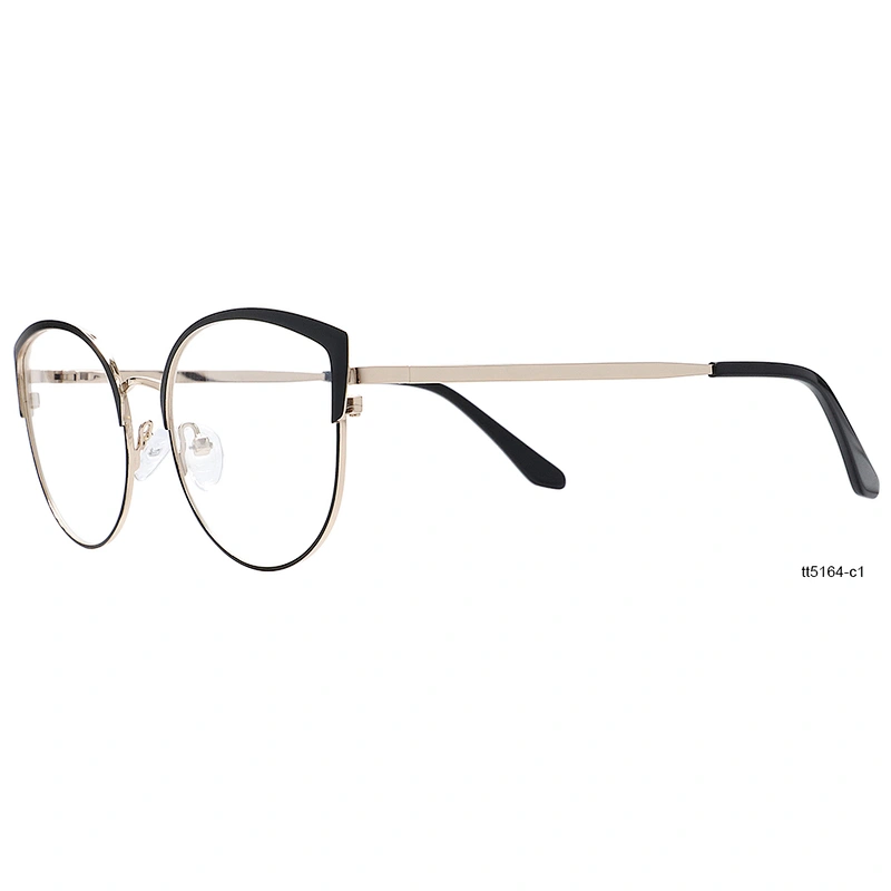 New designer women cat eye slim spectacles optical frames glasses