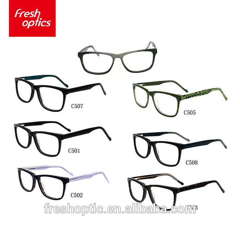 F115 2018 designer wood eyeglass TR 90 frames for men