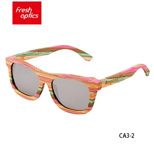 CA-3 Cheap price polarized wood sunglasses woman