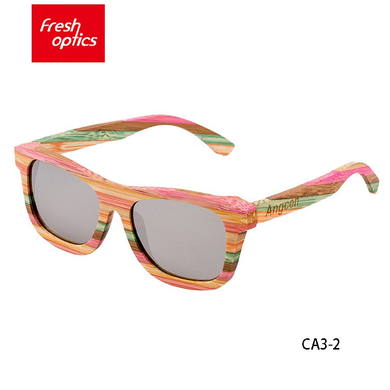 CA-3 Cheap price polarized wood sunglasses woman