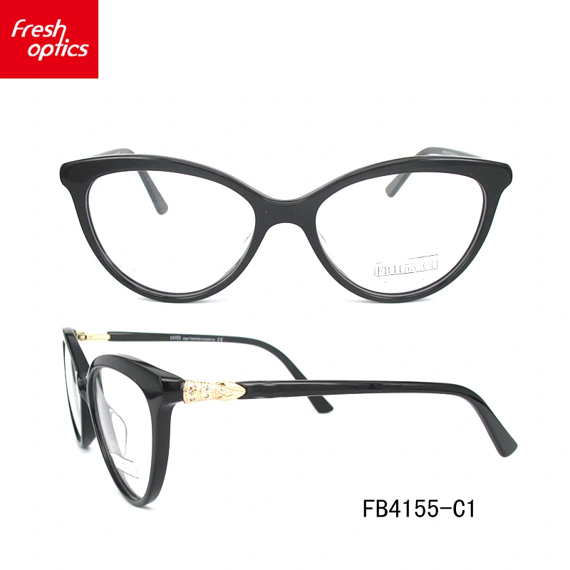 FB4155 Custom made eyeglass frames acetate spectacle frames