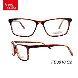 FB3810 Customize Acetate Hand Made Simple Lady Optical Frames