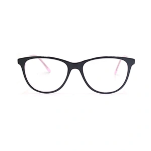 F1710 Hand polished optical glasses high fashion eyeglass acetate material optic frame Ready stocks