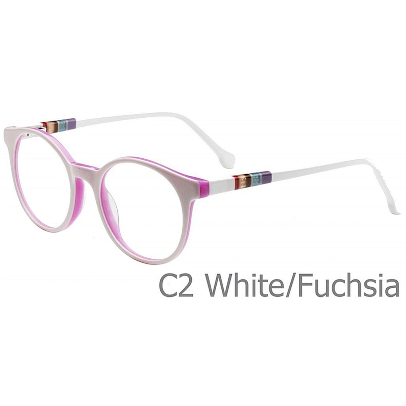 2020 most popular round acetate kids eye glasses optical frames