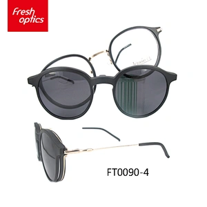 FT0090 Wholesale Super light non-slip tr90 clip on sunglasses china