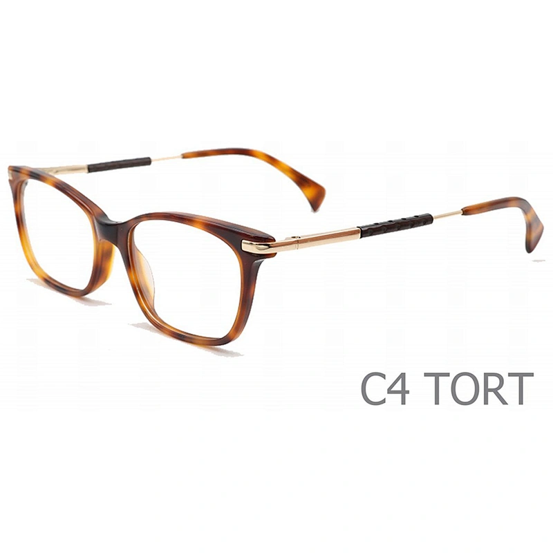 2020 hot on sale fashion shiny colorful acetate optical eyeglasses frames ready stock