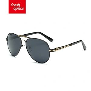 GD2659 Wood and Bamboo Custom Logo Sunglasses, Dark Black Sun Glasses