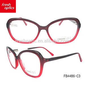 FB4479 2018 newest acetate frame colorful glasses high quality optica frame