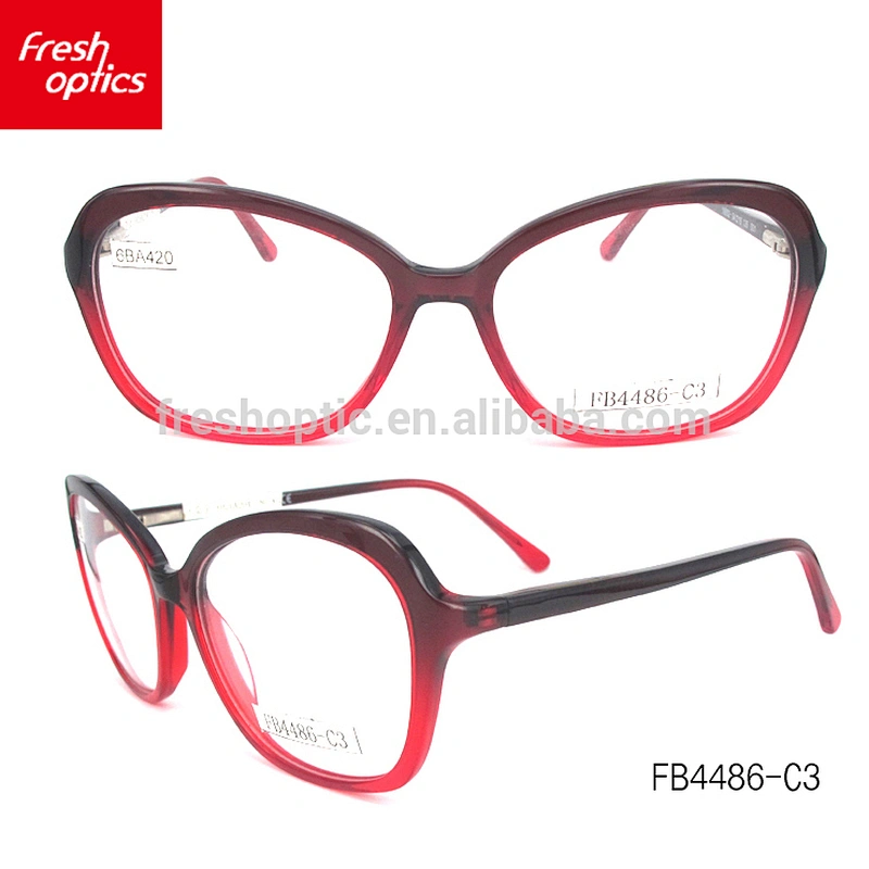 FB4479 2018 newest acetate frame colorful glasses high quality optica frame