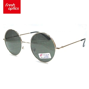 Factory Supply Fashion Gold Metal Cat 3 UV400 Polarized Sunglasses