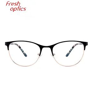 Best selling fashion ready stock metal optical eyeglasses frames