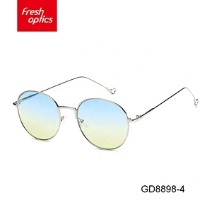 GD8898 High quality custom magnetic round sunglasses