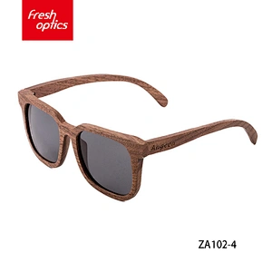 ZA102 Made in china wooden sunglasses polarized lens wood temple