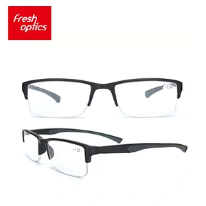 RD - 131 Factory Direct Plastic Half - Rim Fashion Reading Glasses For Men