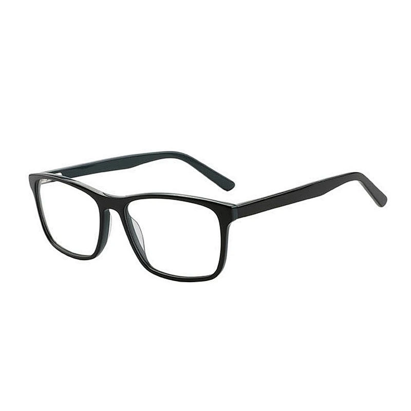 LG075 Wholesale Wood Grain Design Acetate Eyewear Frames For Unisex Ready goods