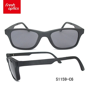 S1159 Hot selling reading sunglasses optical frames with clip on