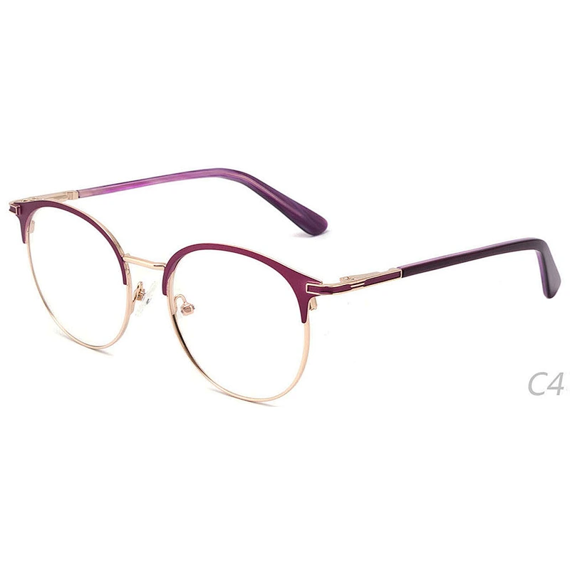 Factory good sale ready stock round metal optical eyewear frames eyeglasses