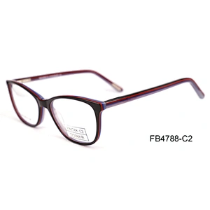FB4788 Acetate reading glasses fashion optical frames italian eyewear for women