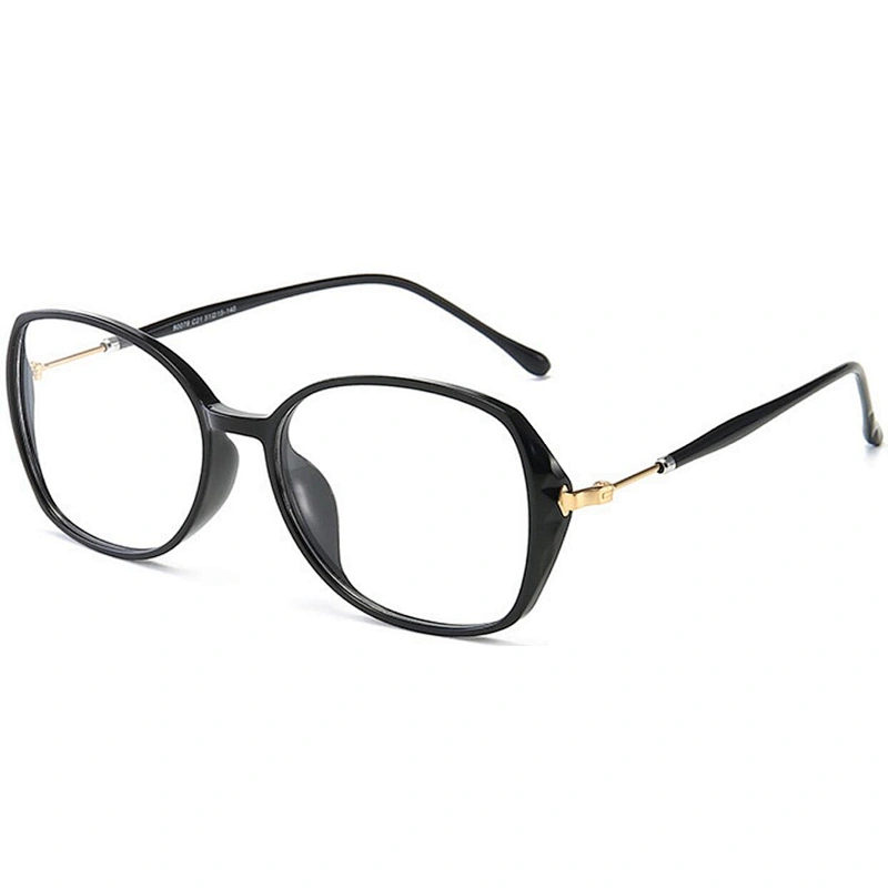 Ready stock spectacle style thin temple eyewear TR90 plastic eyeglass optical frames