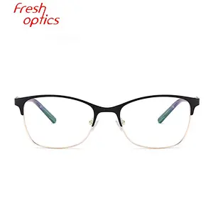 ready stock fashion pink metal optical frames eyeglasses