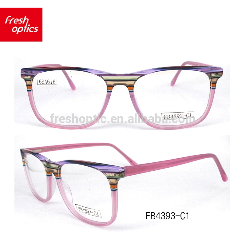FB4393 Acetate Cheap prescription glasses full rim fashion eyewear eyeglasses frame
