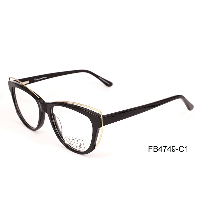 FB4749 Colorful corrosion resistance acetate eyewear frame