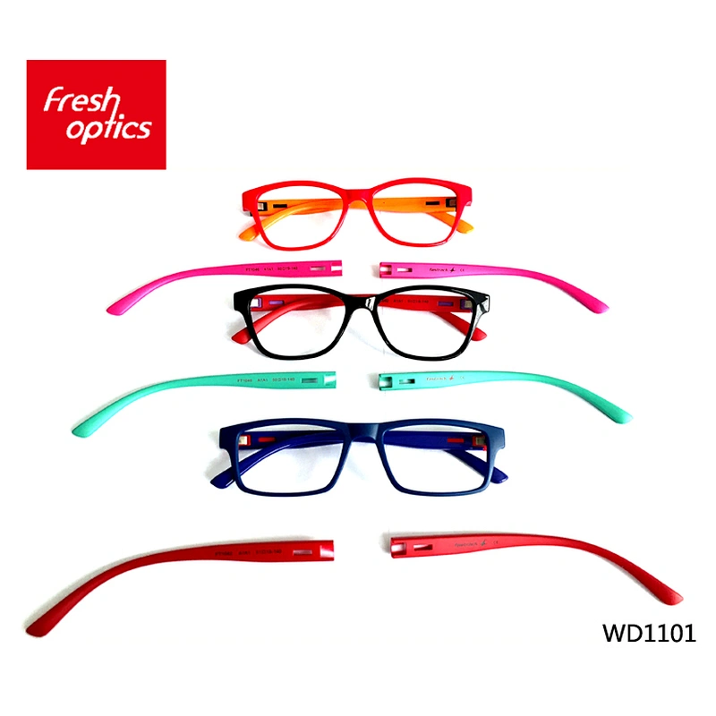 Wholesale interchangeable temple TR90 eyeglasses eyewear changeable frames