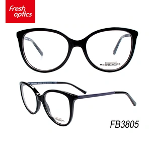 FB3805 Pure Color Hand Made Optical Frames,Acetate Optical Frames Italy