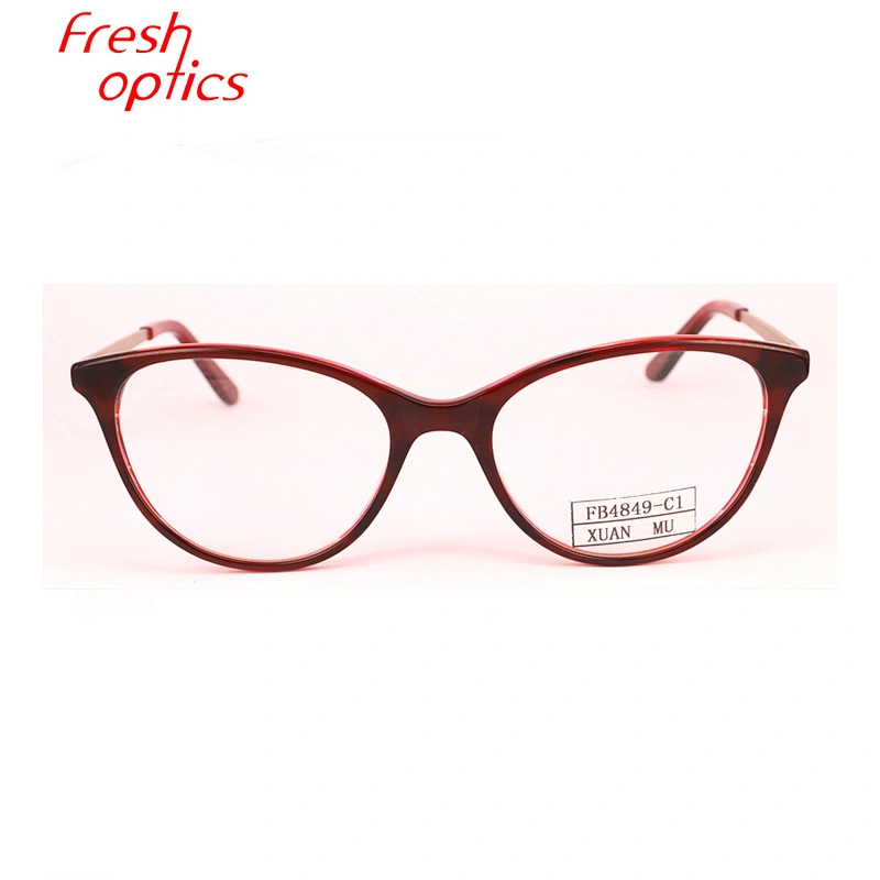 FB4849 hot fashion acetate optical frames wholesale spectacle frame eyewear frame